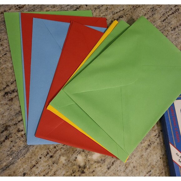 Vtg Lot 10 Suzy Zoo Greeting Birthday Cards New Old Stock Colorful Envelopes 80s - Picture 9 of 12